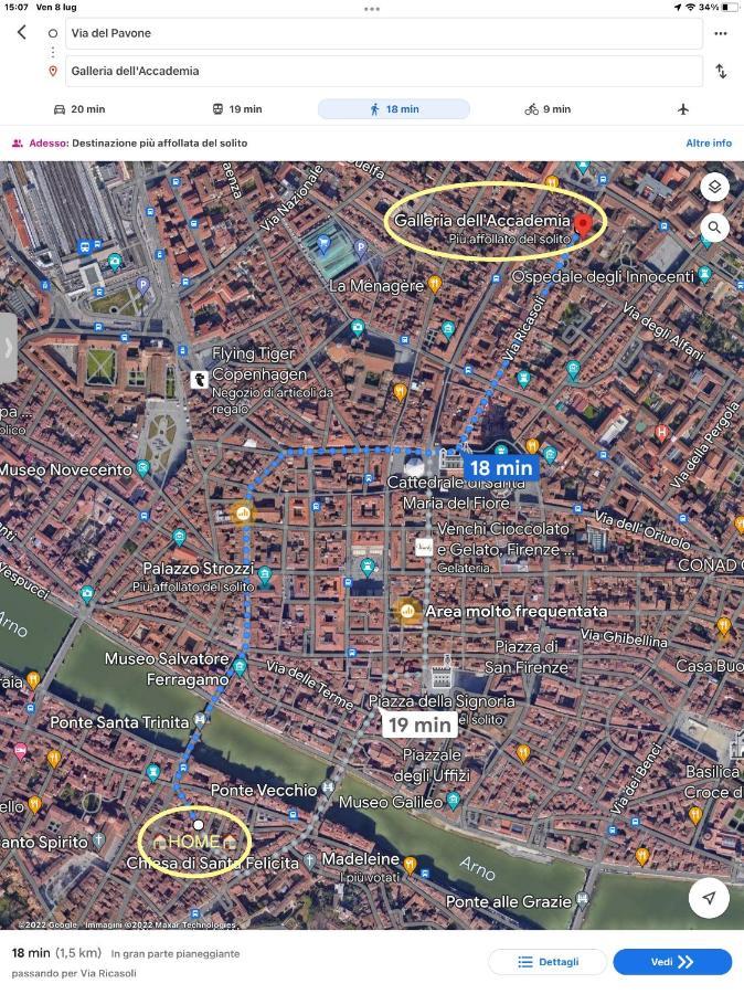 Uffizi & Santo Spirito Family/Groups Apartment Florenz Exterior foto