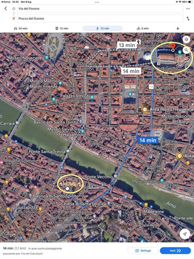 Uffizi & Santo Spirito Family/Groups Apartment Florenz Exterior foto